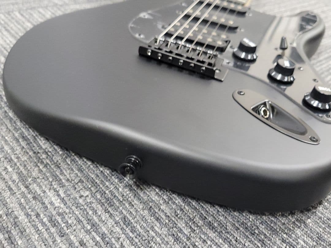 【美品】SELDER エレキギター マットブラック