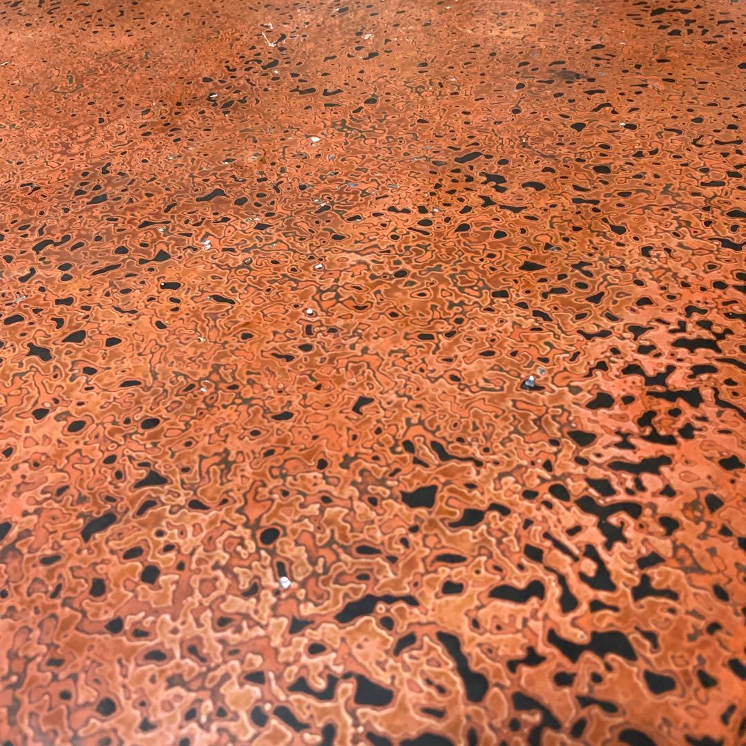 値下げ　若狭塗　漆　研ぎ出しアンティーク机　座卓　ローテーブル　和モダン　レトロ