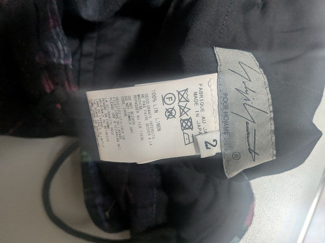 yohji yamamoto pour hommeパンツ 22ss