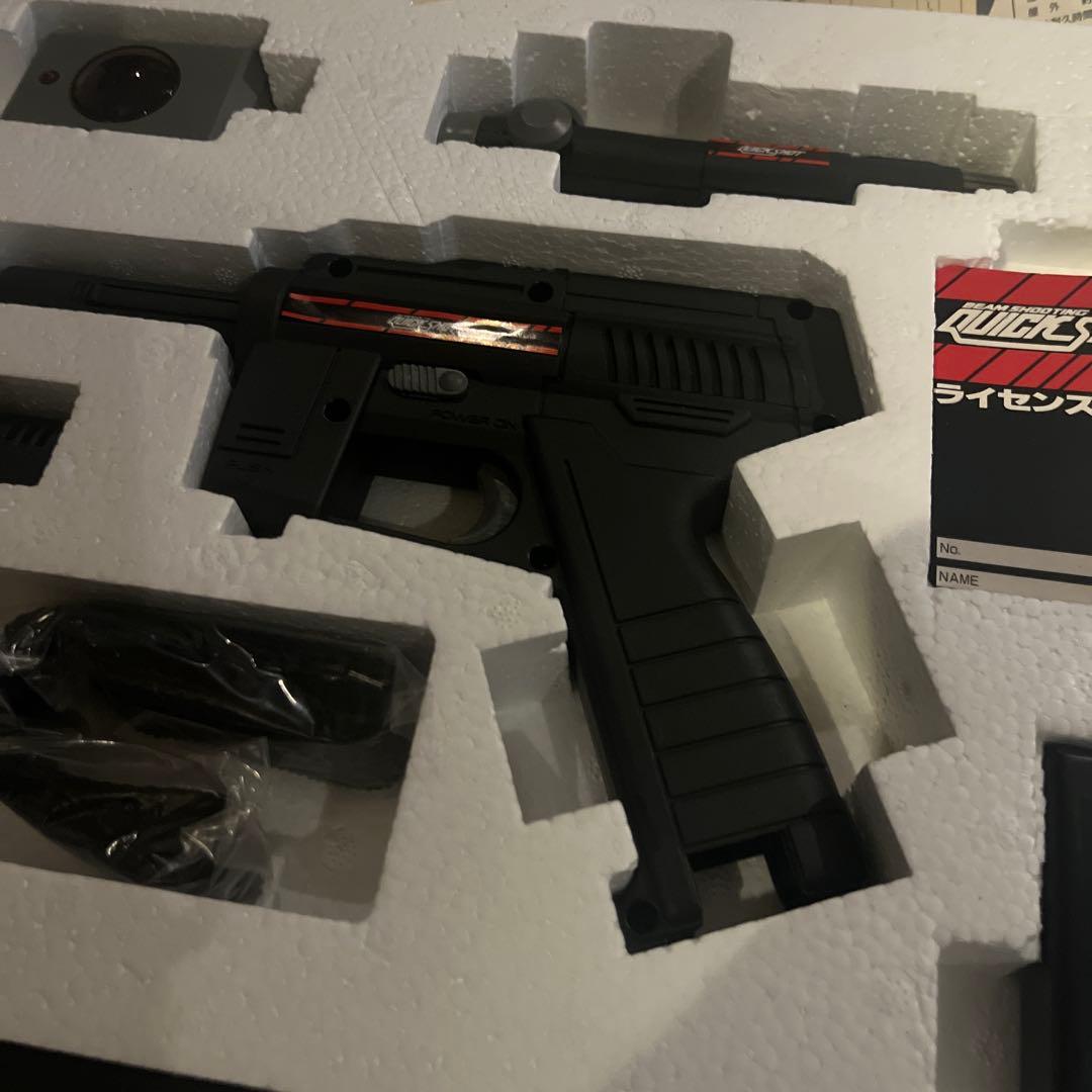 デッド品 1980代 バンダイ クイックショット ビームライフル 光線銃 玩具