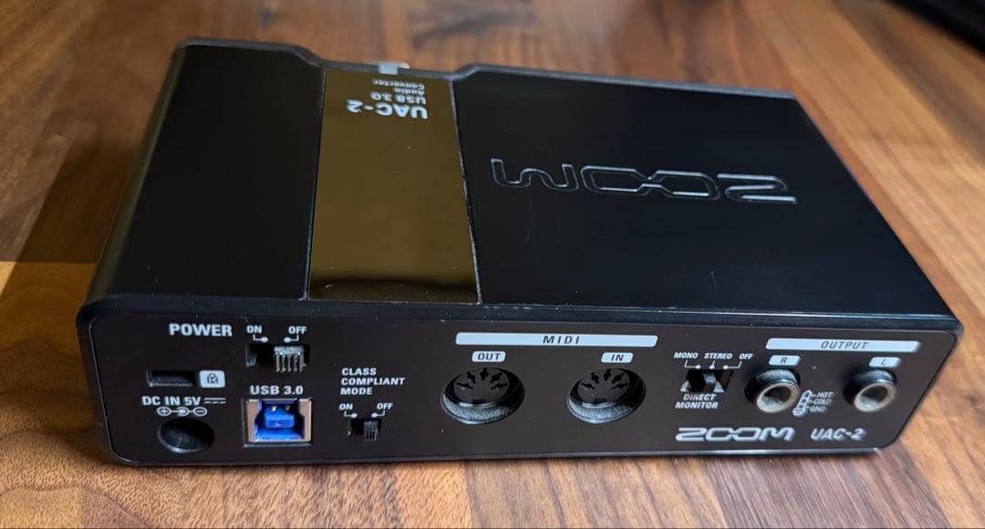 ZOOM UAC-2 USB 3.0オーディオインターフェイス