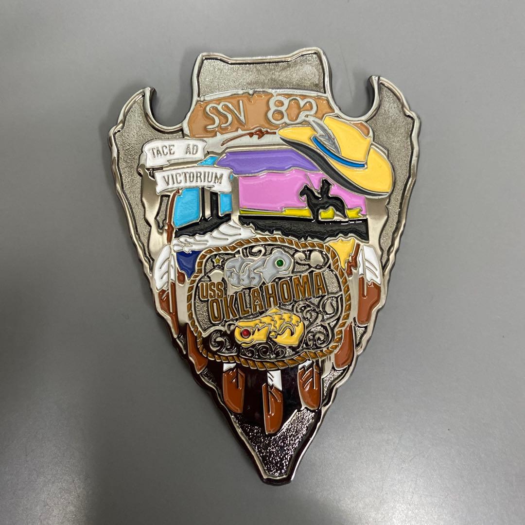 激レア　未就役　米海軍　バージニア級　原子力潜水艦　オクラホマ　チャレンジ