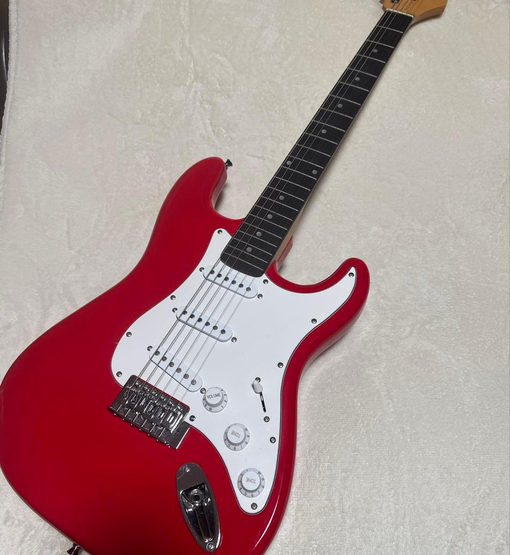 PLAYTECH(プレイテック) エレキギター赤色