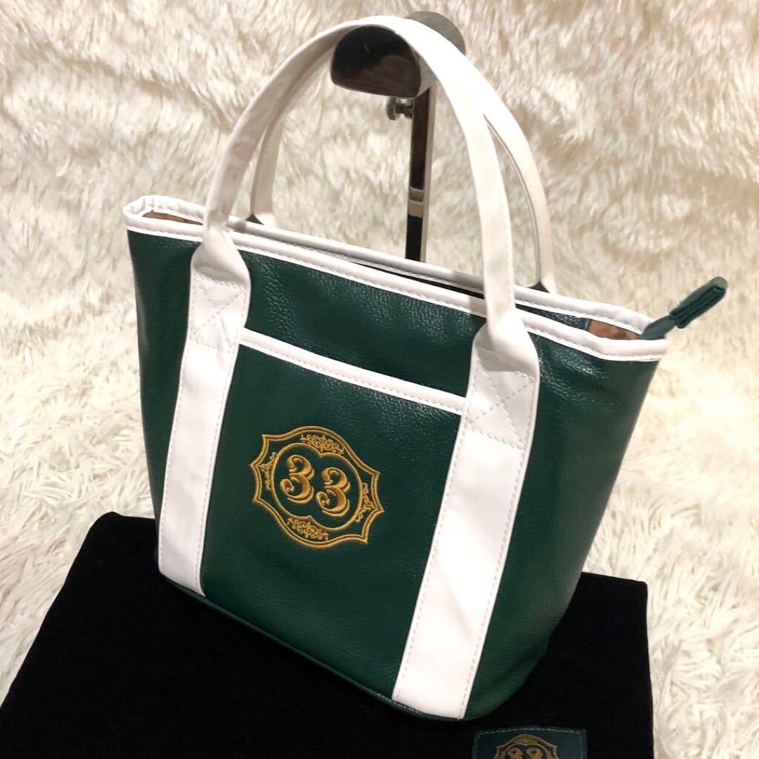 希少·未使用✨Club33 Callaway　トートバッグ グリーン系