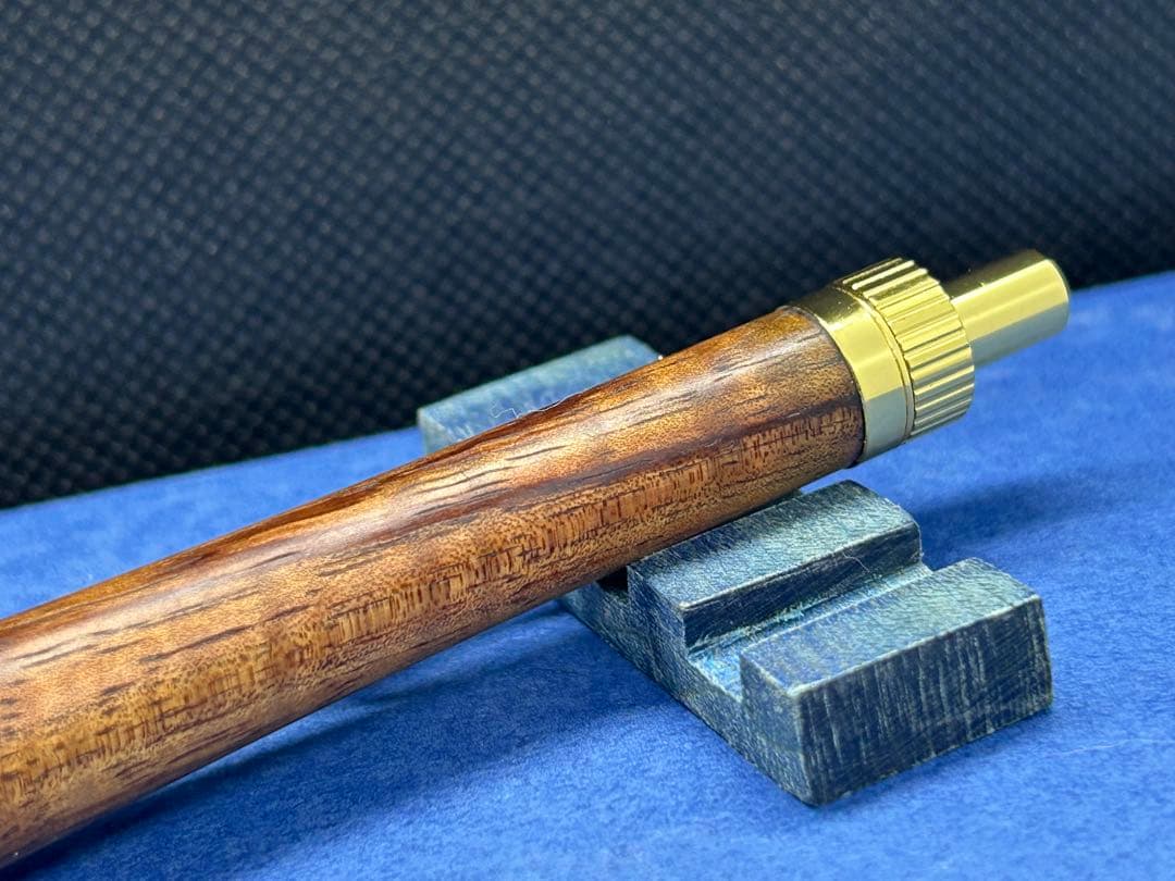 【早い者勝ち】ハワイアンコアカーリー　木軸ペン　加藤金属　ハンドメイド