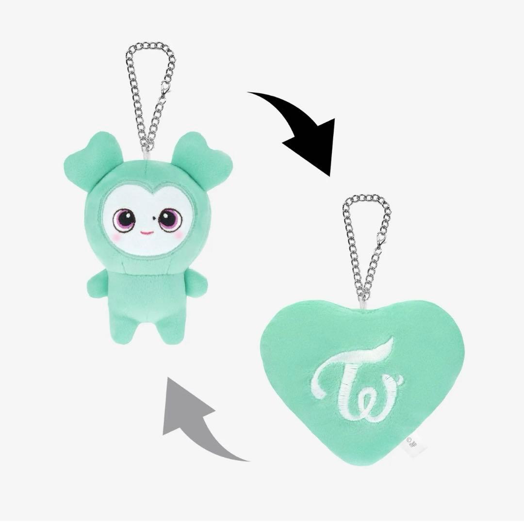 TWICE ミナ リバーシブルバッグチャーム キーホルダー ぬいぐるみ グッズ
