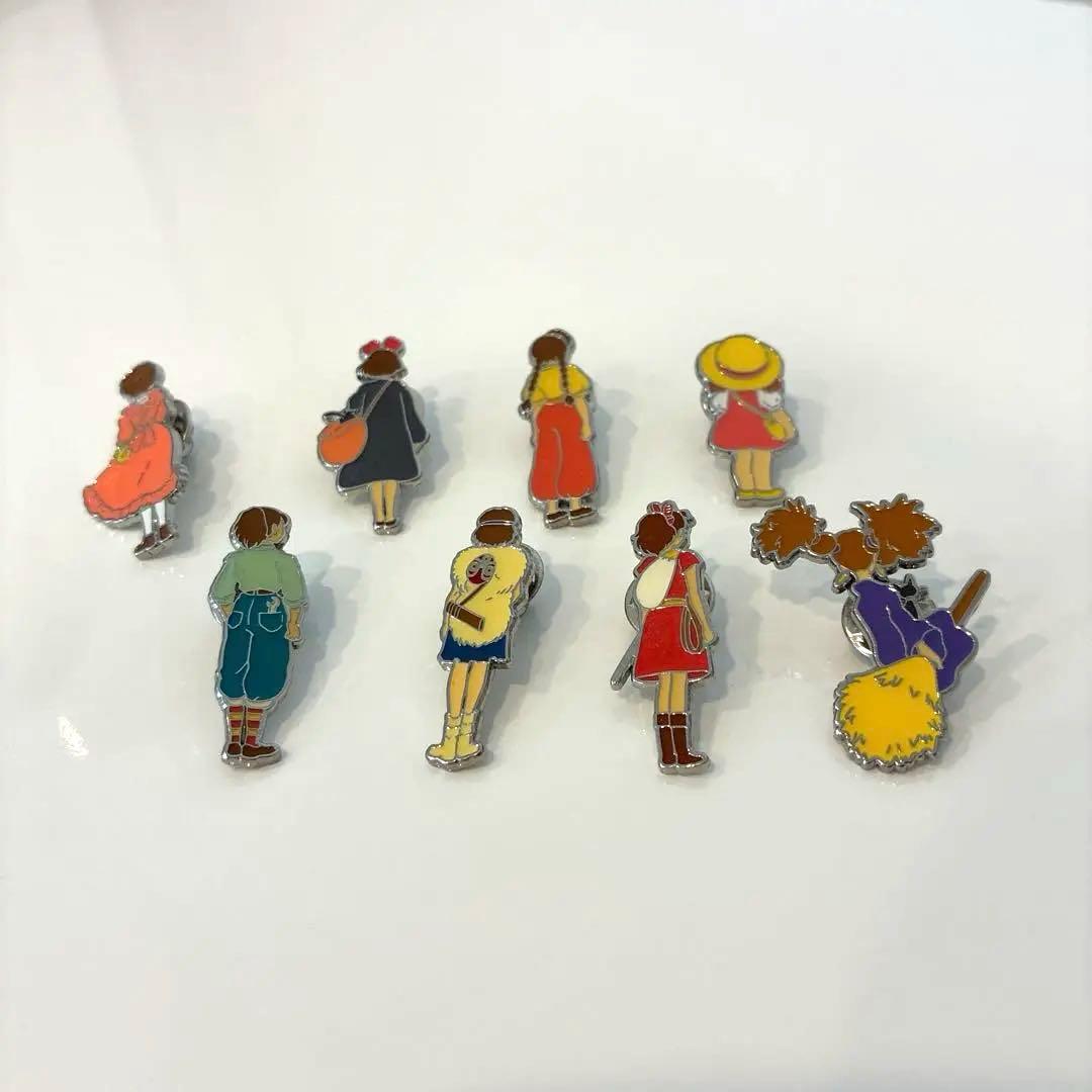 スタジオジブリ　ピンズコレクション　全8種コンプリートセット