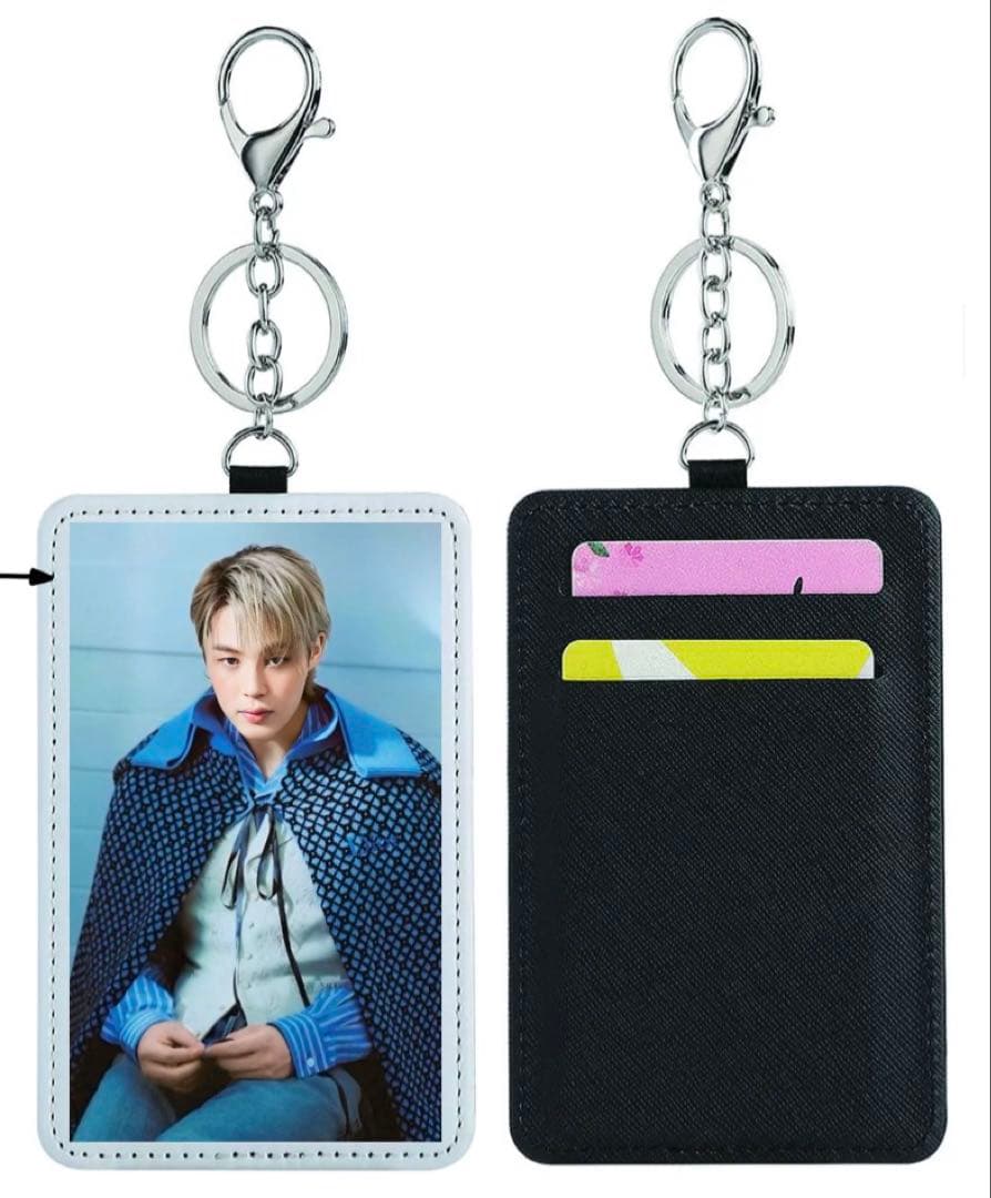 BTS jimin ジミン パスケース　約7×11cm