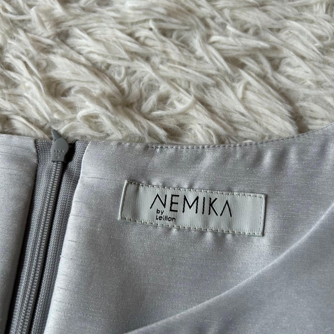 ♦︎レリアンネミカ　花柄刺繍ドレス フレア　ノースリーブワンピース大きいサイズ13