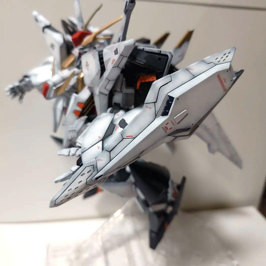 塗装済完成品　クスィーガンダムHGUC　おまけ台座