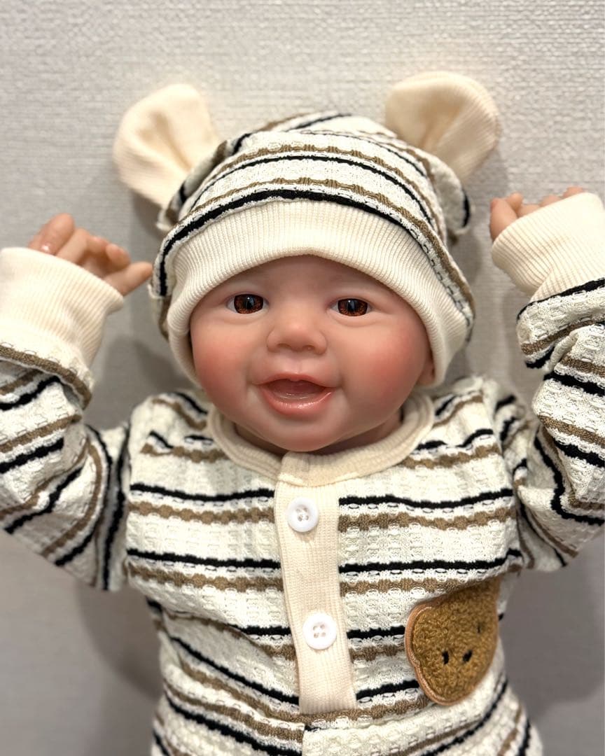 ★新品★リボーンドール スマイルベビーちゃん 48cm
