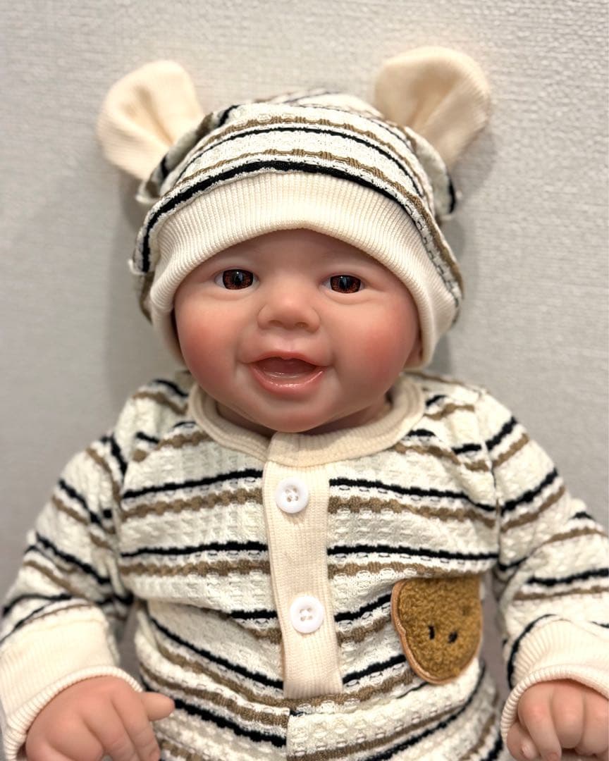 ★新品★リボーンドール スマイルベビーちゃん 48cm