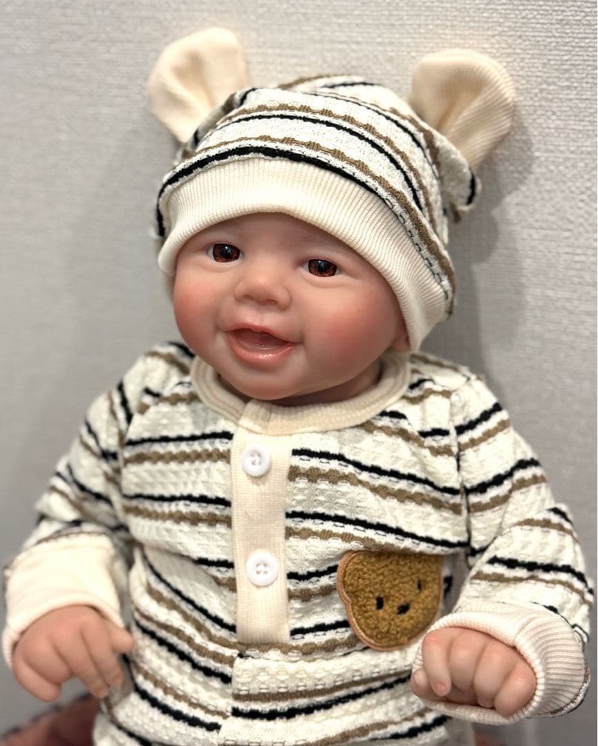 ★新品★リボーンドール スマイルベビーちゃん 48cm