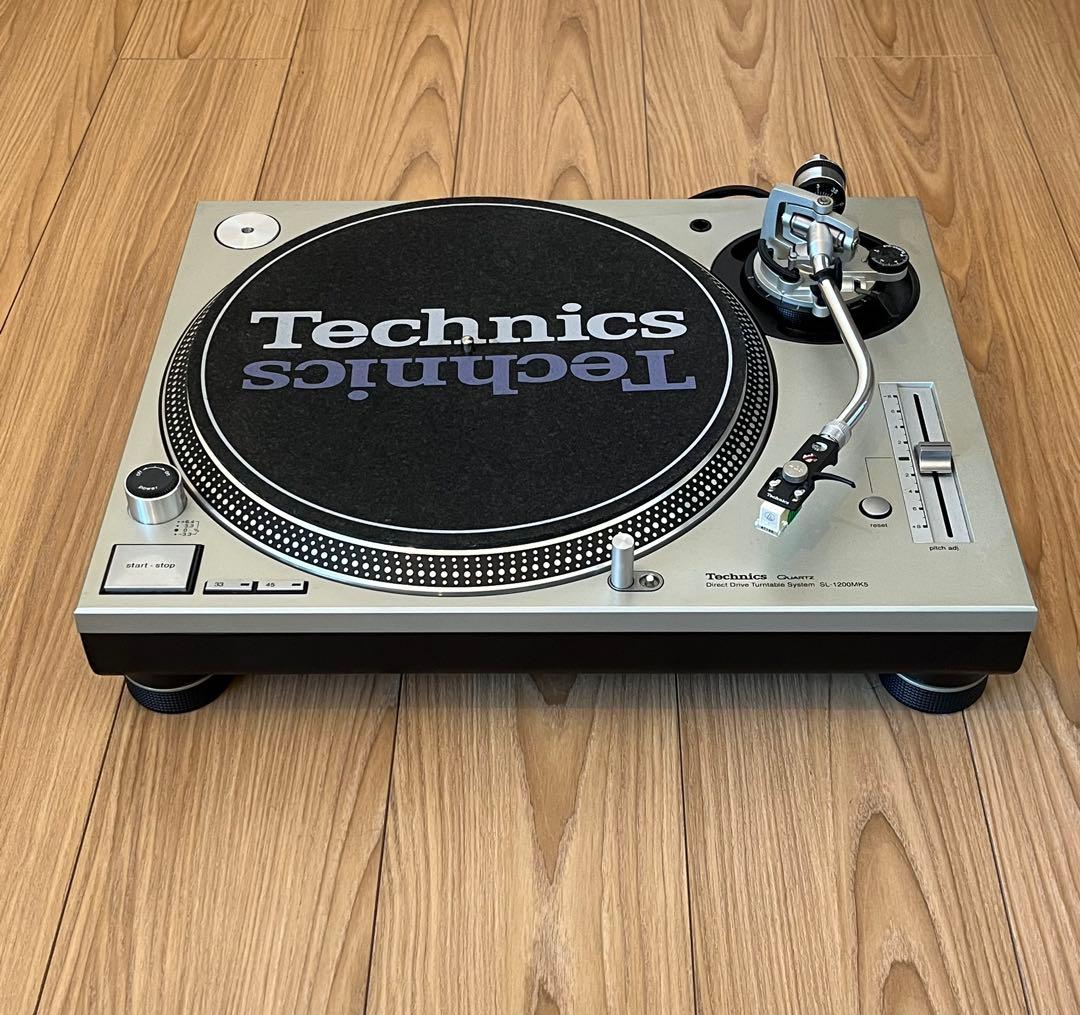 【極美品】Technics SL-1200MK5 カートリッジ、ダストカバー付