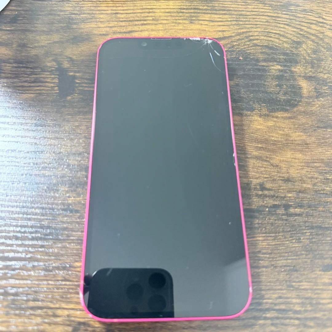 【割れあり】iPhone14 256GB レッド
