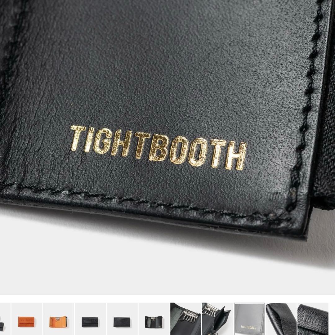TIGHTBOOTH レザーキーケース ブラック