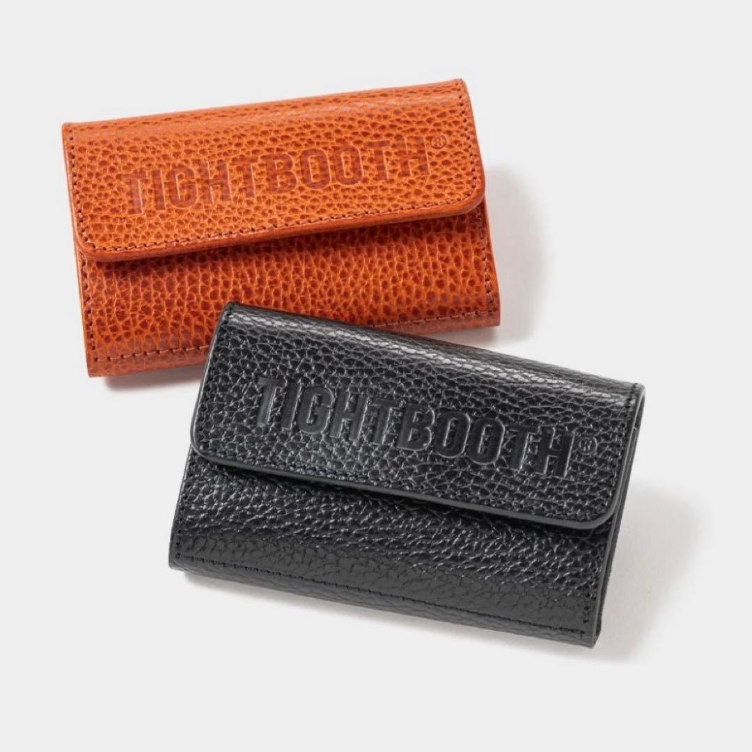 TIGHTBOOTH レザーキーケース ブラック