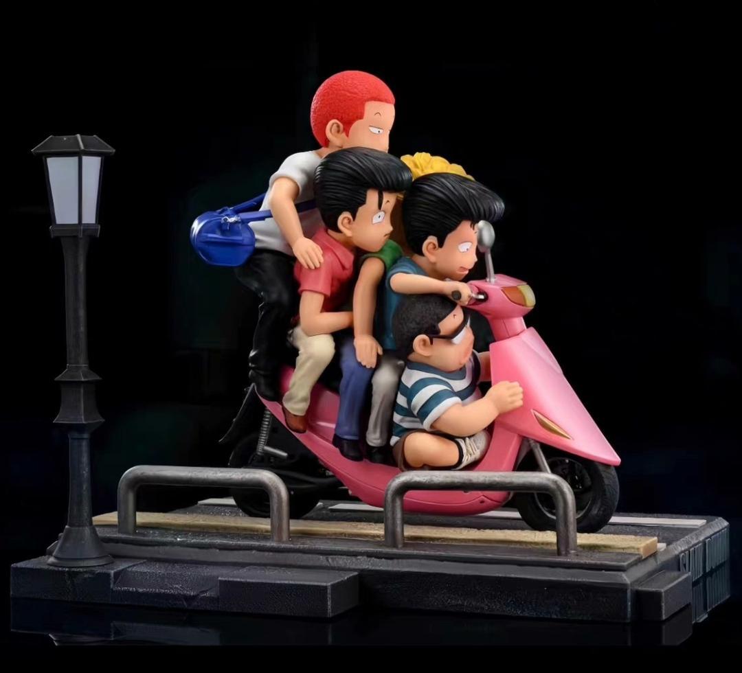 スラムダンク 桜木軍団 桜木花道 フィギュア ガレージキット 塗装済み完成品