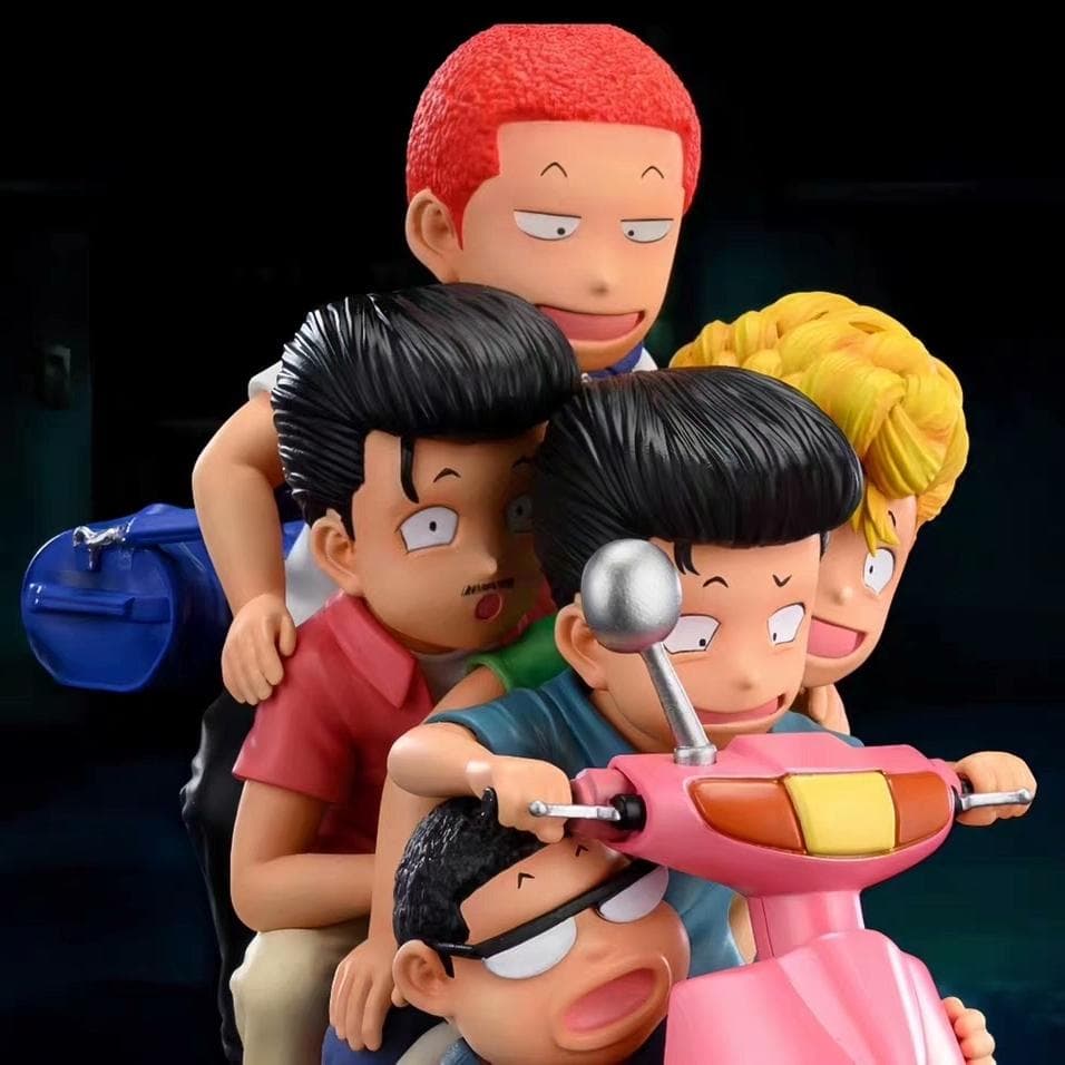 スラムダンク 桜木軍団 桜木花道 フィギュア ガレージキット 塗装済み完成品