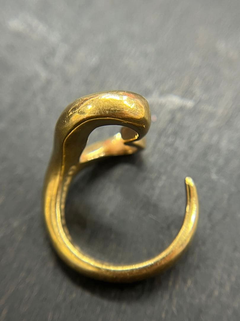 TIFFANY&CO.ティファニー　オープンハート　リング9.5号　ヴィンテージ