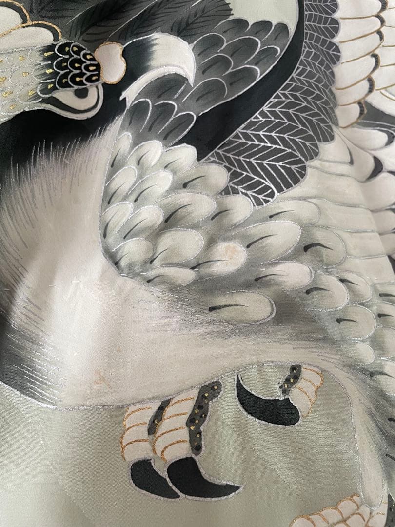 七五三　三歳　男の子　被布　正絹お着物セット