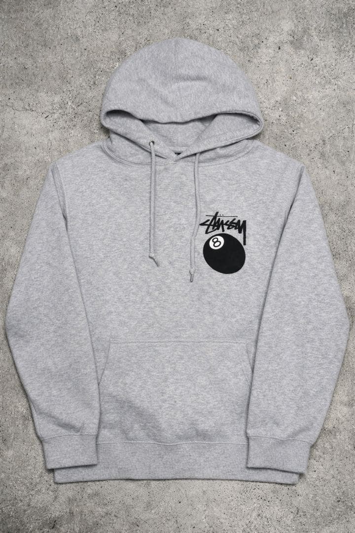 R*a様 Stussy8ボールパーカー グレー L