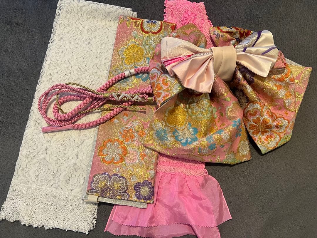 七五三　着物　7歳