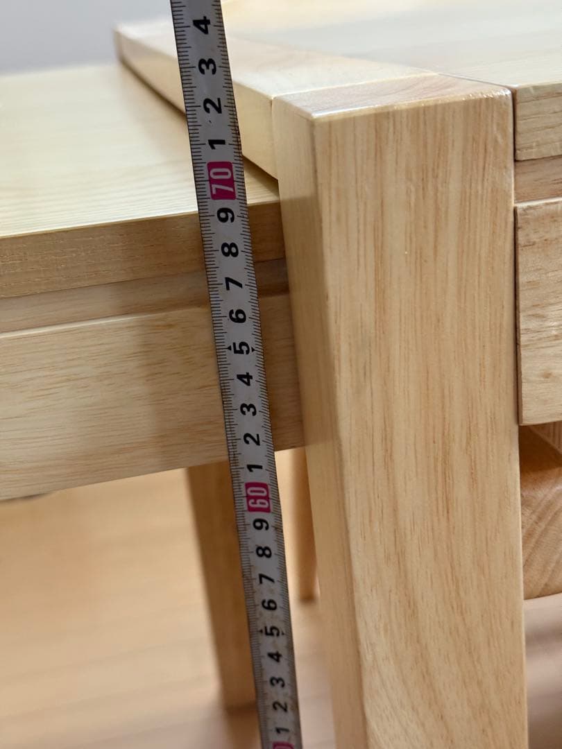 SORA 北欧デザイン 伸縮式ダイニングテーブル W135-235