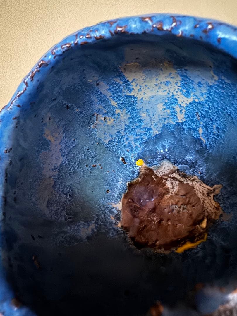 市川透　茶碗　現代アート　備前