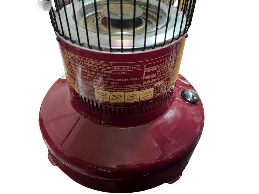 トヨトミ　Rainbow レインボーストーブ　石油ストーブ 赤　2022年製