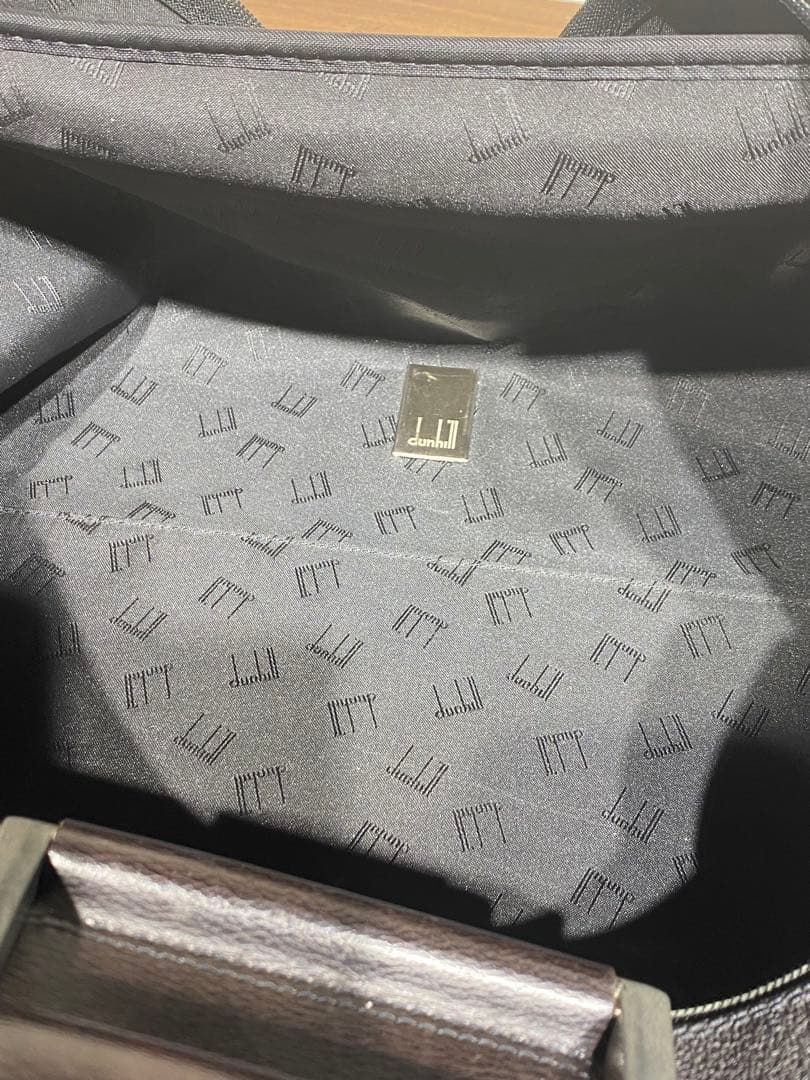 dunhill ダンヒル サイドカー ボストンバッグ トラベルバッグ
