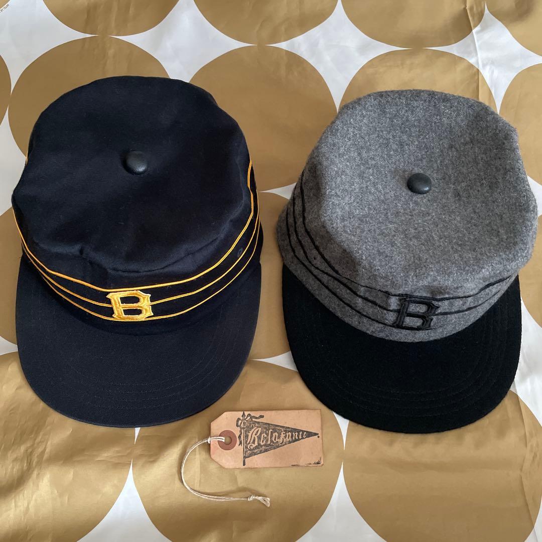 2個組 BELAFONTE ベラフォンテ キャップ 野球帽 ピルボックス型 Ｌ