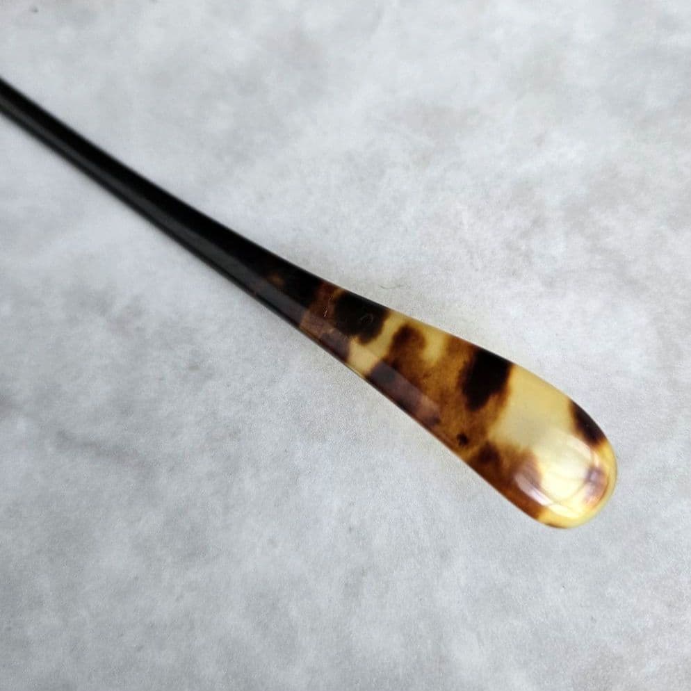 鼈甲　茶杓　かんざし　簪　茶道　表千家　裏千家　茶会　骨董　べっ甲　和装　着物