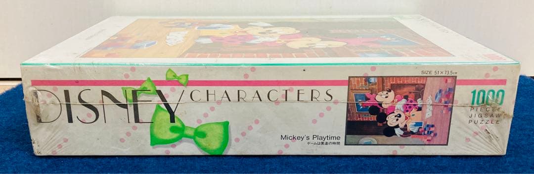 ゲームは僕達の時間　ディズニー　ジグソーパズル　1000ピース　テンヨー　レトロ