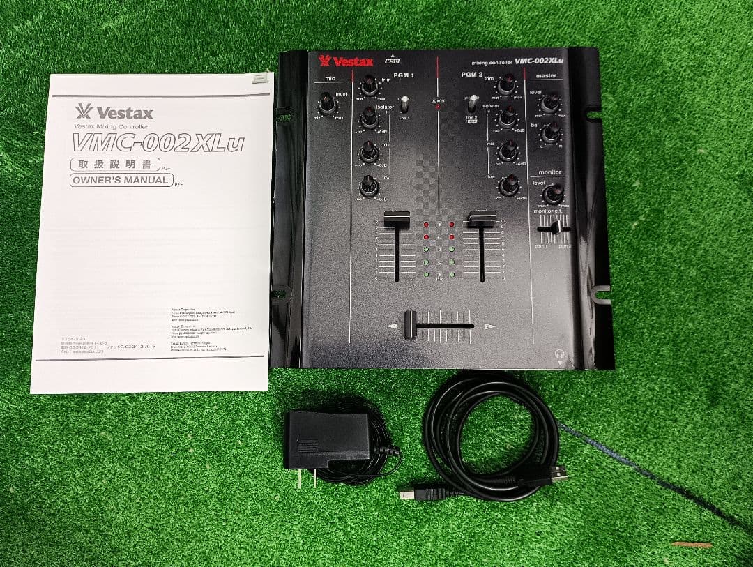 Vestax Vmc-002XLuTUB　DJミキサーUSBポート付き　中古美品