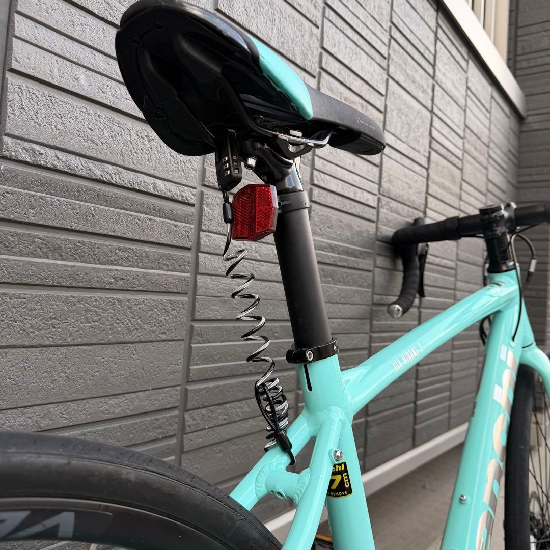 パ*ん様 BIANCHI VIANIRONE7DISC チェレステ/チタニウムシ
