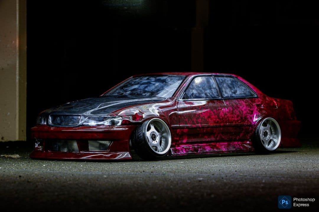 パンドラRC JZX100チェイサー 塗装済みボディ