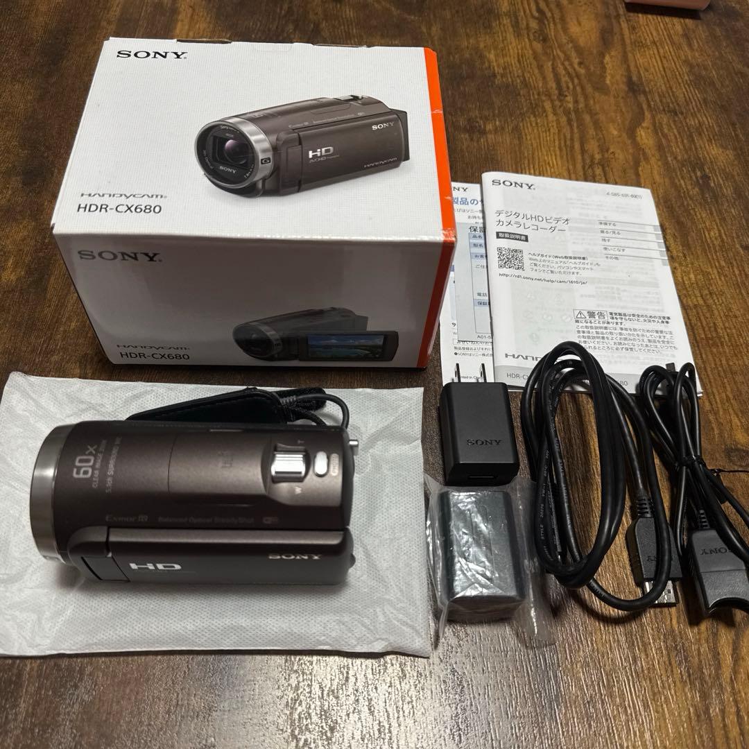 SONY HDR-CX680 20年製