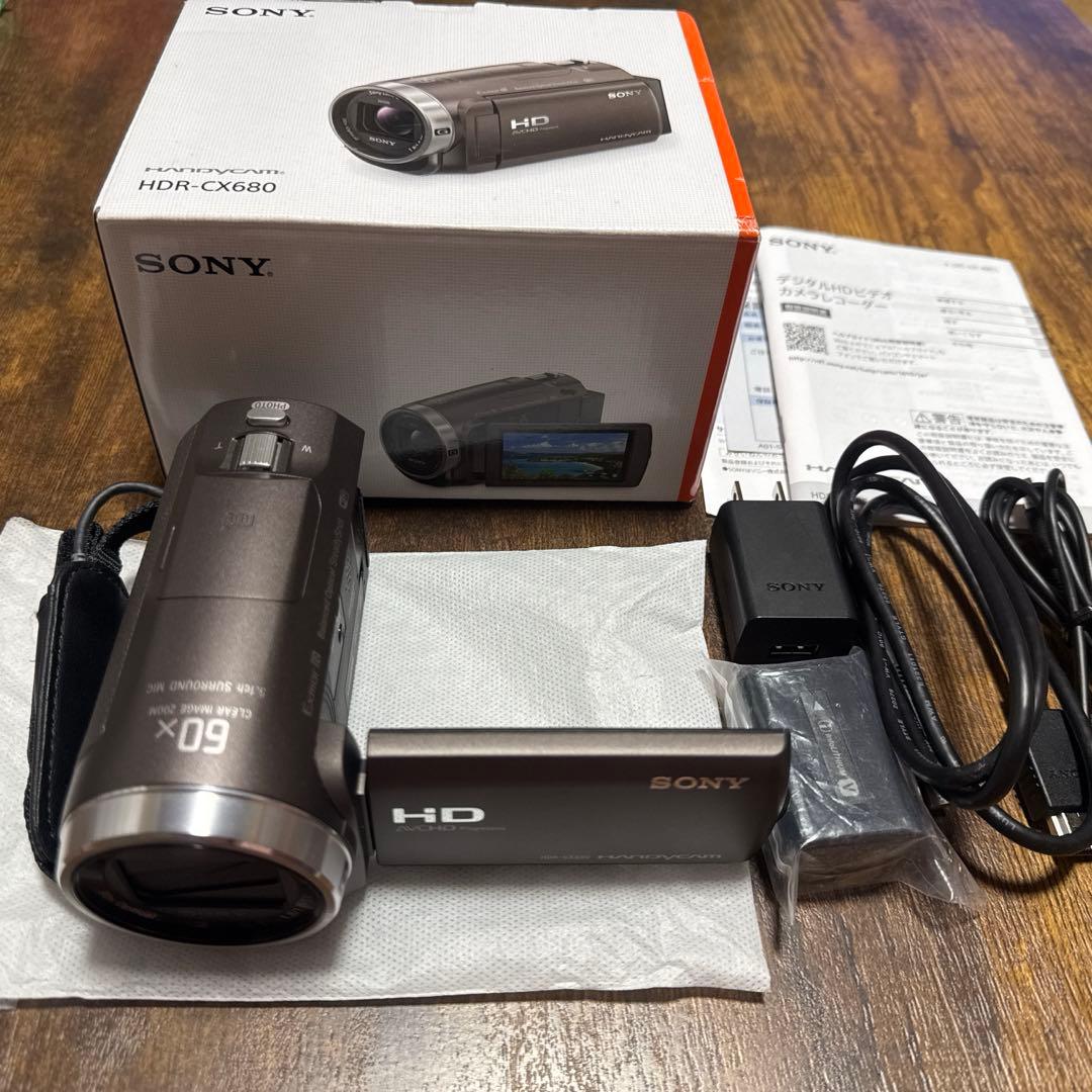 SONY HDR-CX680 20年製