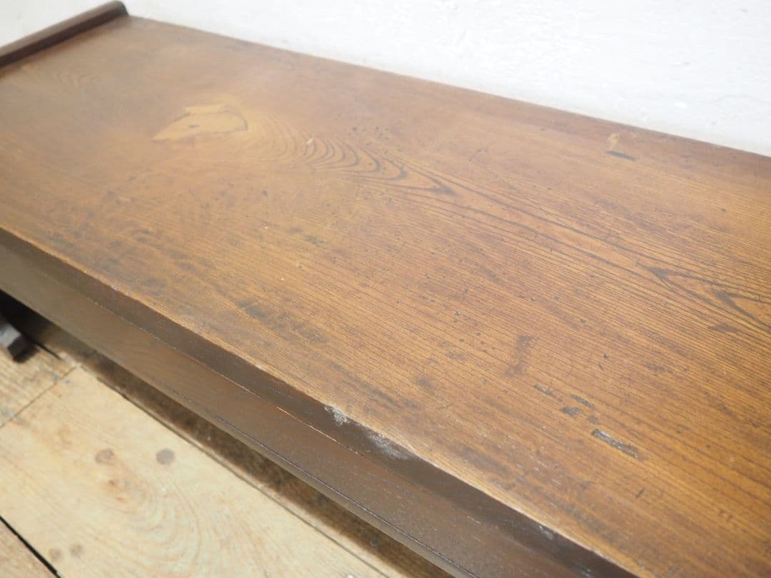 1199 アンティーク　文机　ローテーブル　座卓　ちゃぶ台 レトロ　展示台　花台