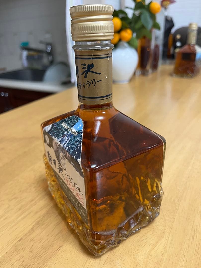 軽井沢ディスティラリー　MALT100%ウィスキー　メルシャン(三楽)