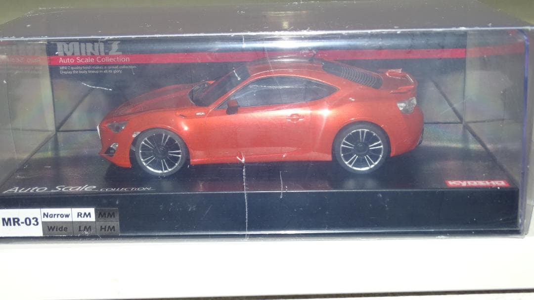 京商ミニッツTOYOTA86ORANGE