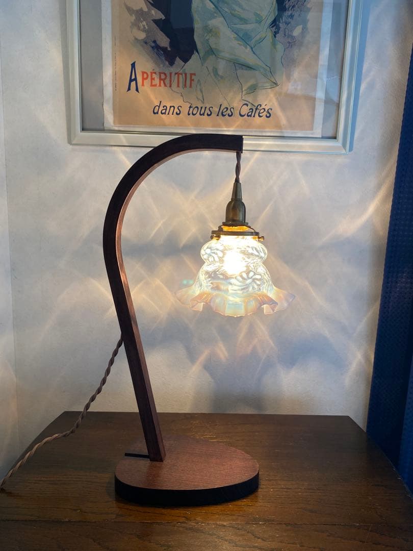 OLD FENTON 　デイジー&ファーン　オパールセント　ガラスシェード