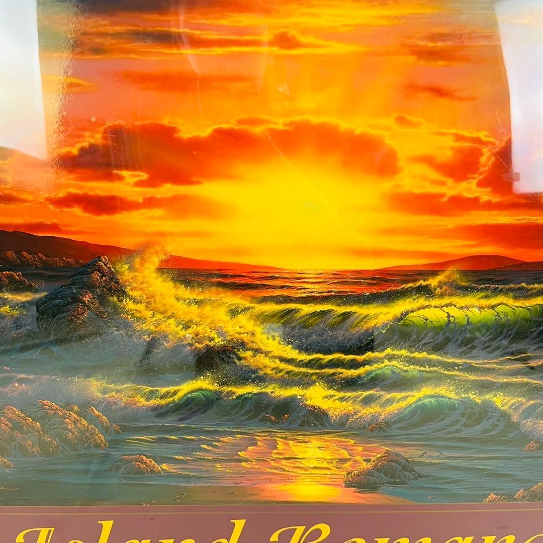 【良品】 ラッセン 特大  Romance ポスター