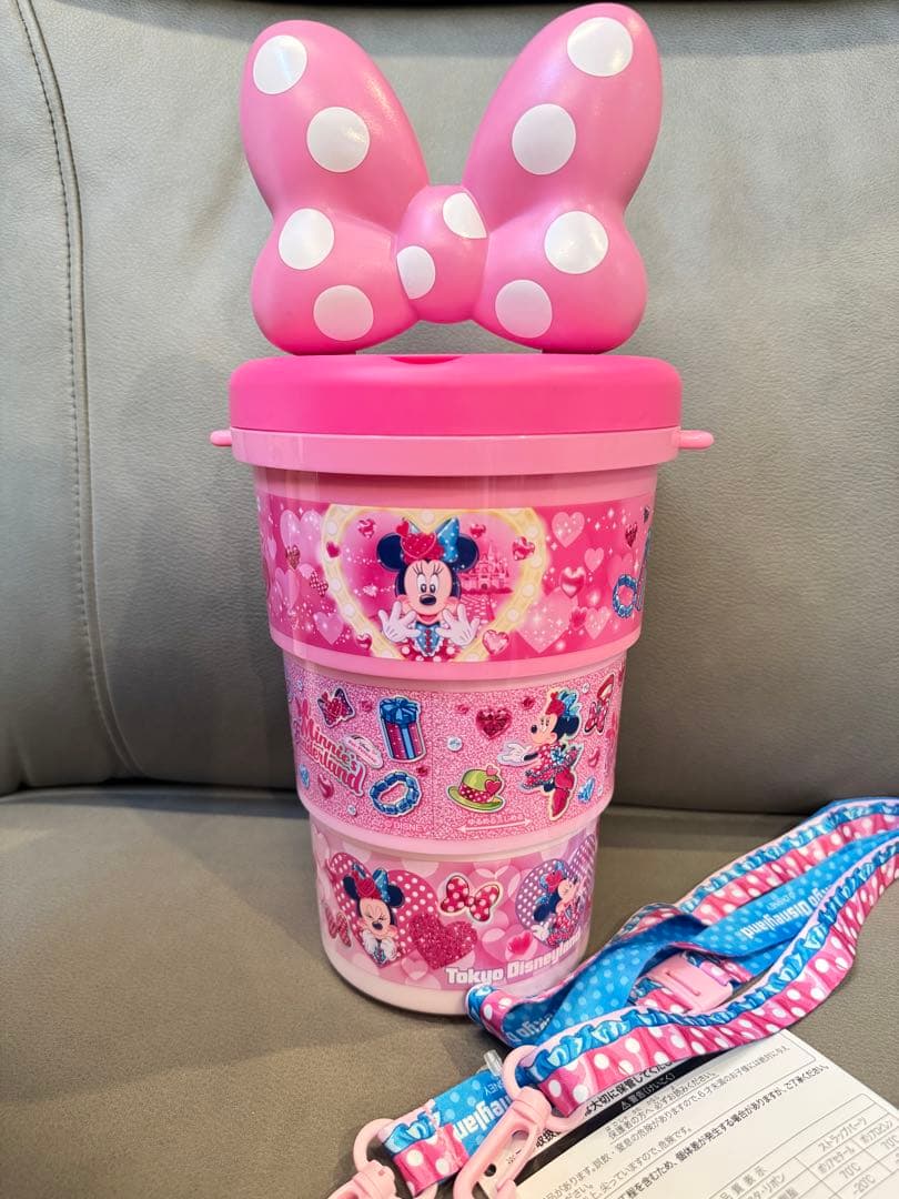 【美品】ミニー パルパルーザ ポップコーンバケット