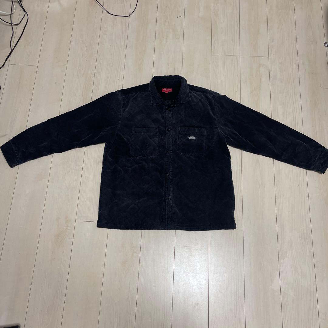 Supreme 22FW キルティング コーデュロイ アウター ジャケット L