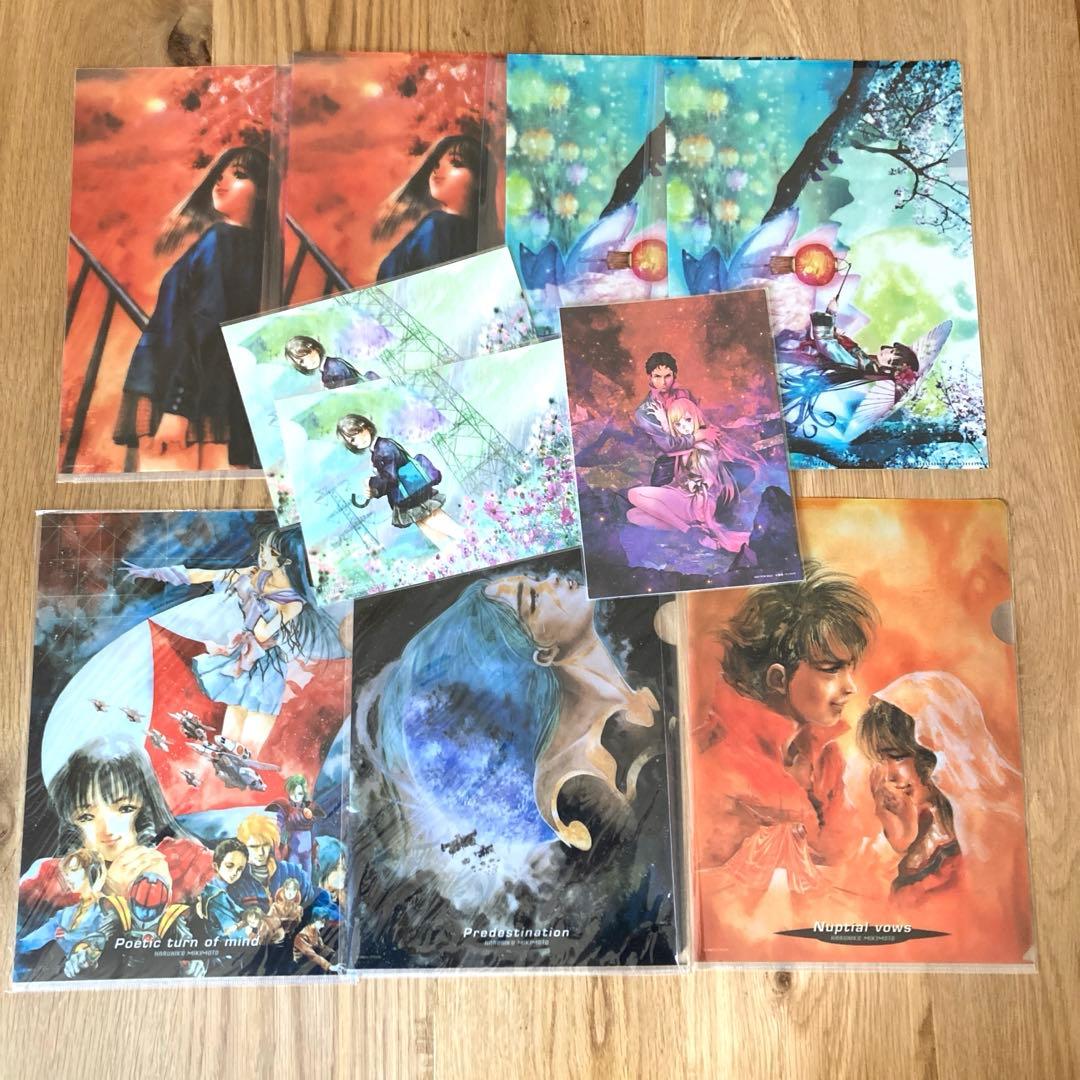 美樹本晴彦　クリアファイル　マクロス　ハサウェイ　イラスト