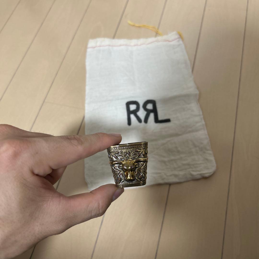 RRL ダブルアールエル　バンダナスライダー スカーフリング　完売品