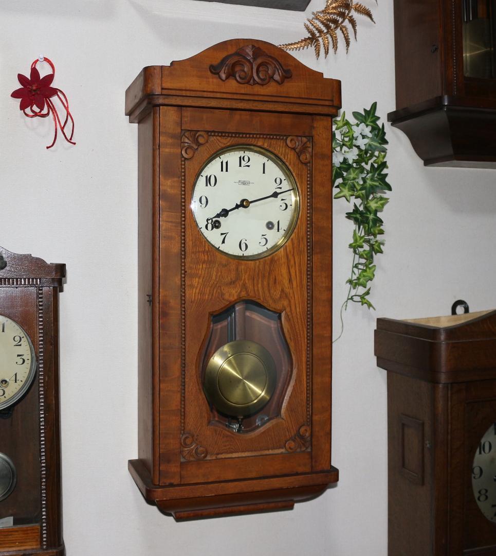 可動品 中型 EPOCH 今津時計 アンティーク 柱時計 掛時計 ２打打ち