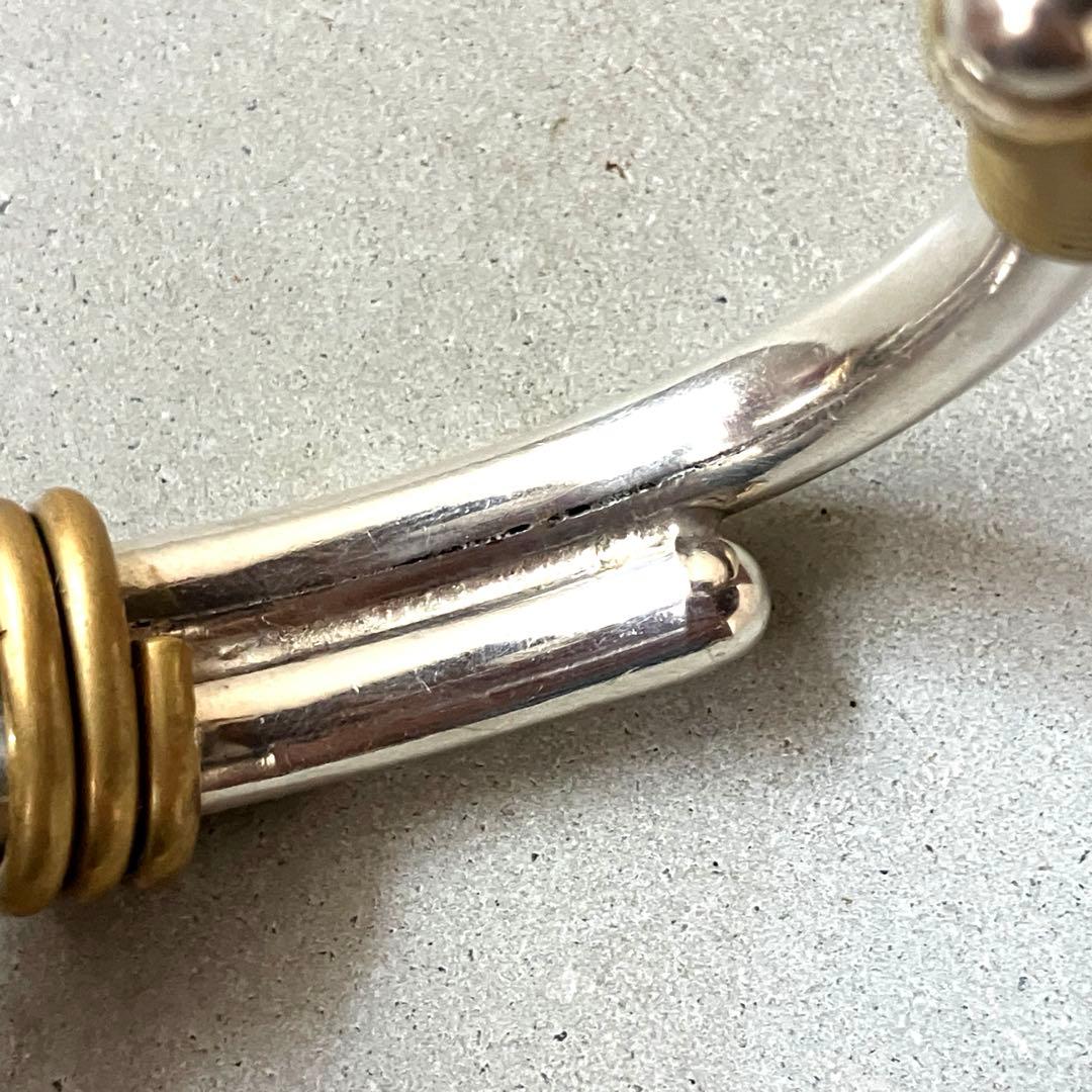 メキシコ製 MEXICO VINTAGE バングル ブレスレット 925×真鍮